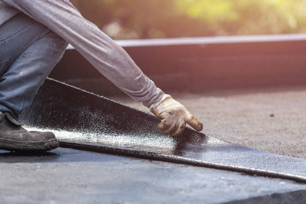 Professional Waterproofing technician working in Robbins, TN